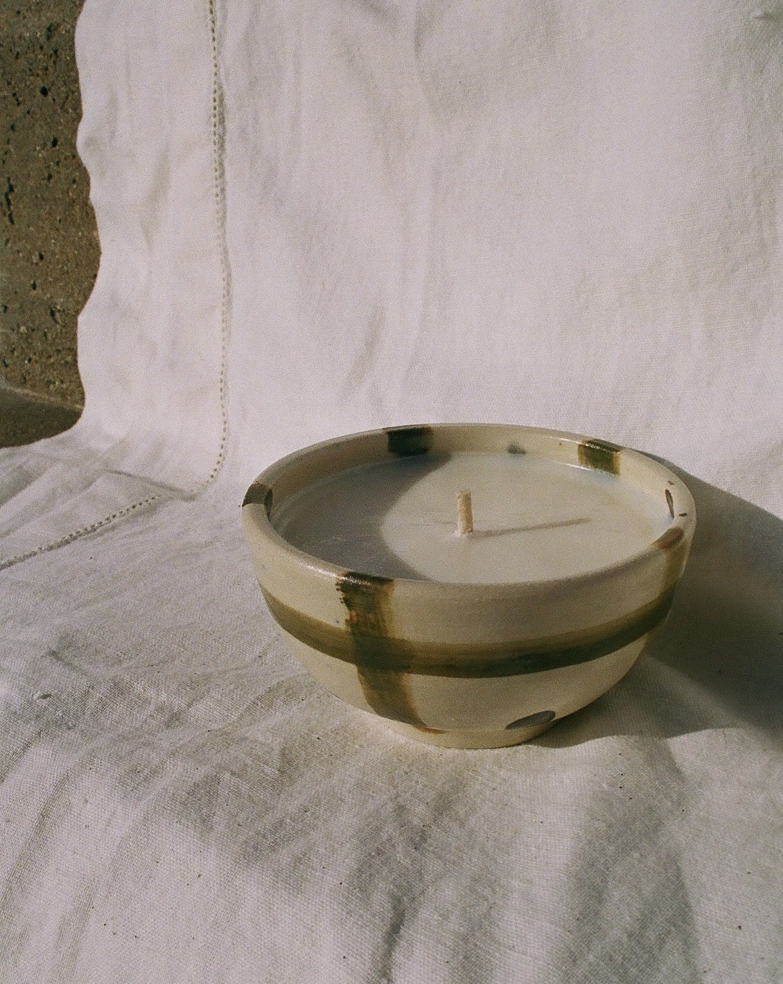 Anemone Ceramics x Valley Botanicals Ceramic Candle